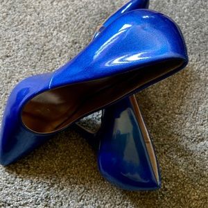 Sapphire Royal Blue Cupid Heels